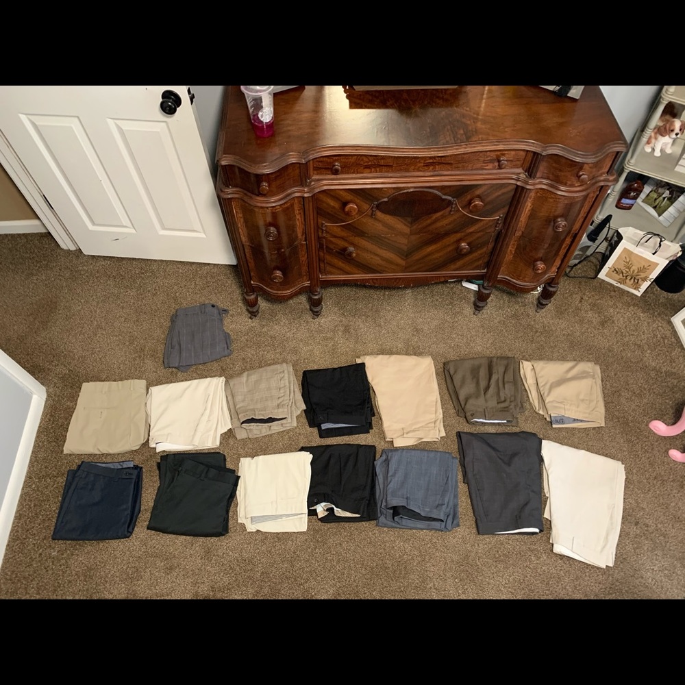 15 PAIRS OF NAME BRAND PANTS